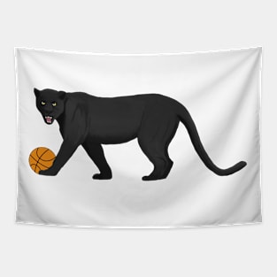 Basketball Black Panther Tapestry