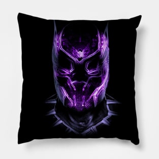 Black Panther Neon Style Pillow