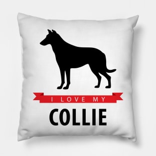 I Love My Smooth Collie Pillow