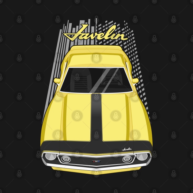 AMC Javelin AMX - Yellow by V8social