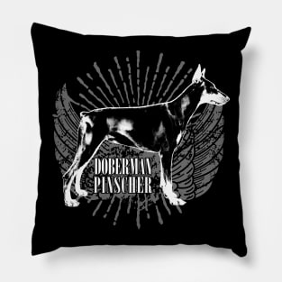 Dobermann - Doberman Pinscher Pillow