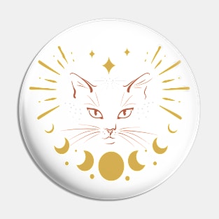 Galactic Kitty Pin