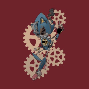 Steampunk Metal Sonic T-Shirt