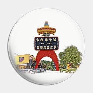 South of the Border - Dark Pin