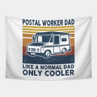 Postal Worker Dad Tapestry