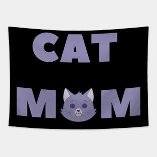 Cat Mom Cat Lovers Tapestry