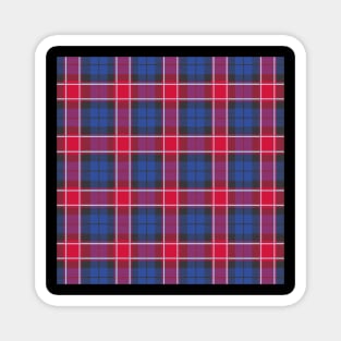 Graham Of Menteith Pink Plaid Tartan Scottish Magnet