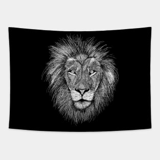 Hand drawn Lion Tapestry