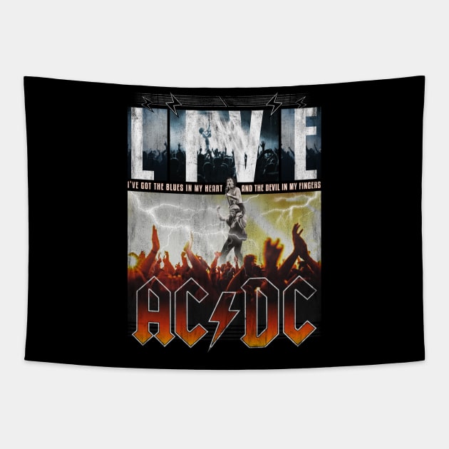 Ac dc tapestry store