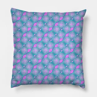 Pattern with spirals Pillow