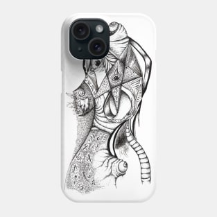 Abstract Occult Jargon Phone Case