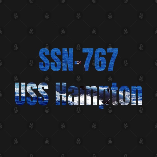 USS Hampton (SSN-767), Navy Sailor Veteran Gift by woormle