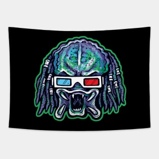 Predator 3D Tapestry