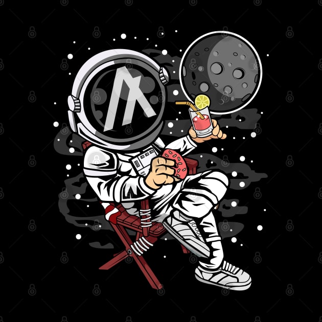 Retirement Plan Astronaut Algorand ALGO Coin To The Moon Crypto Token Cryptocurrency Blockchain Wallet Birthday Gift For Men Women Kids by Thingking About