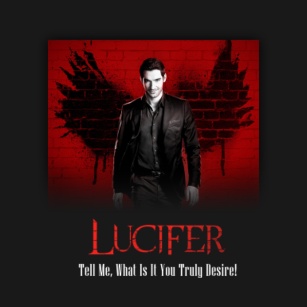 lucifer without a shirt