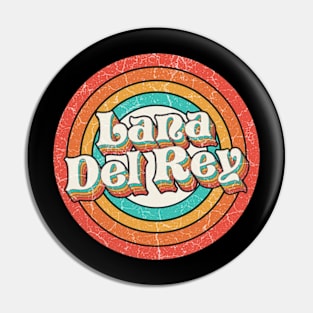 Lana Proud Name - Vintage Grunge Style Pin