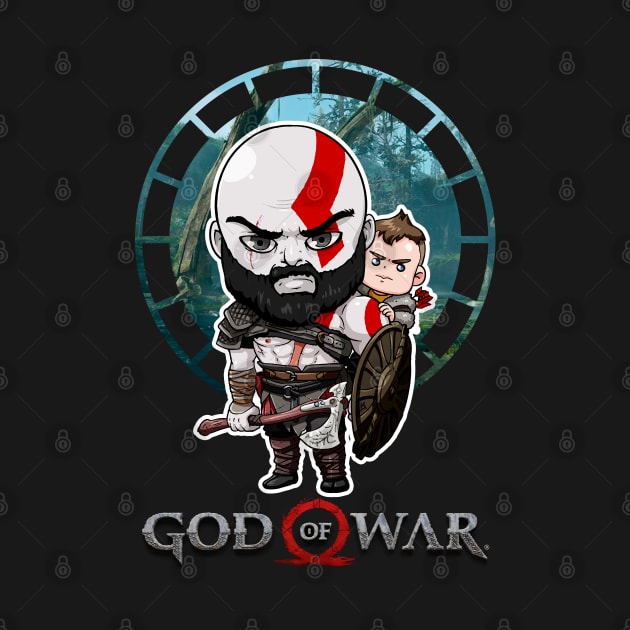 CHIBI God of War by Carla S.D.