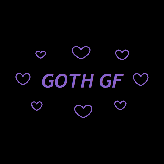 Goth girlfriend by LittleBowAlice