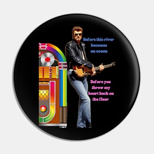 GEORGE MICHAEL FAITH Merch Pin