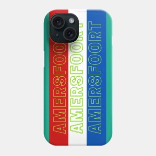 Amersfoort City in Netherlands Flag Color Stripes Phone Case