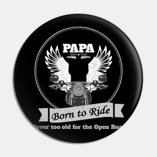 Motorcylce Papa Pin