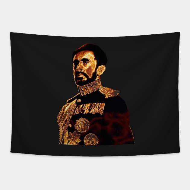 Haile Selassie Tapestry by Abelfashion