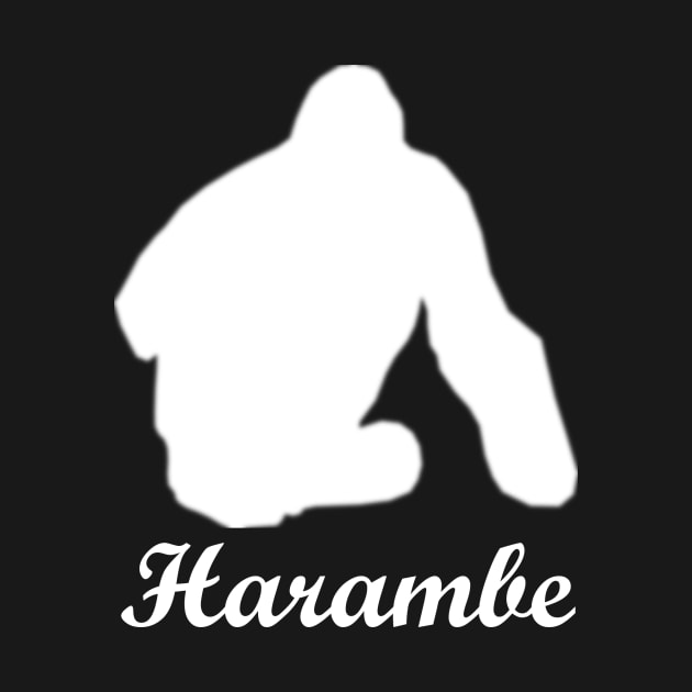 Harambe logo, White by CincinnatiZoo