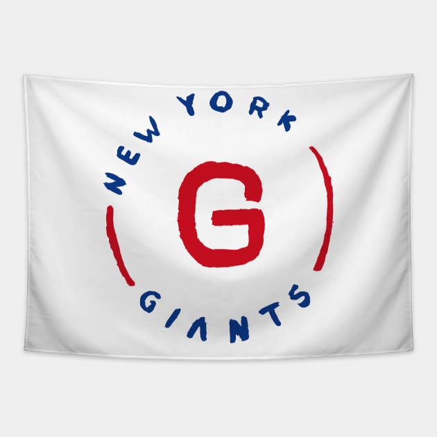 New York Giaaaants 06 Tapestry by Very Simple Graph