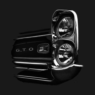 1966 Pontiac GTO - black 2 T-Shirt