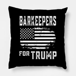 Barkeepers For Trump Pillow