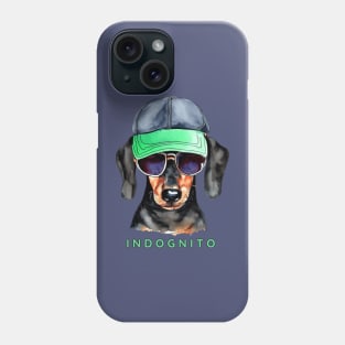 Dachshund Indognito Phone Case