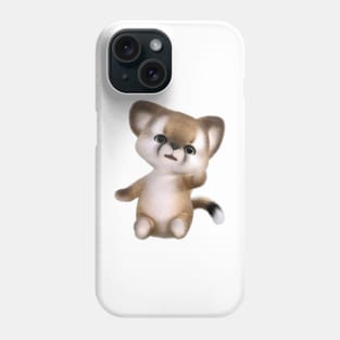 Aorable happy cute furry Puma Phone Case