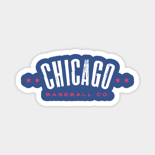 Chicago Baseball Co. - North Side Magnet by schwigg