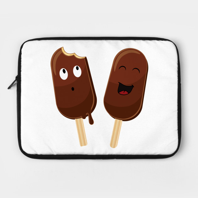 Funny chocolate icecream