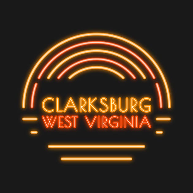 CLARKSBURG WEST VIRGINIA by Cult Classics