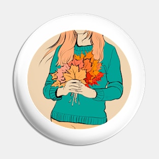 leaves Pin