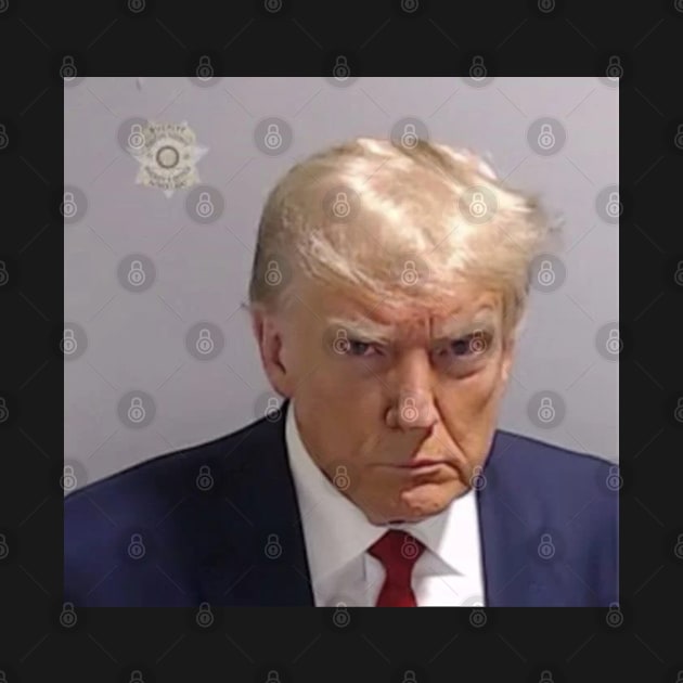 Trump Mugshot by ParoTee