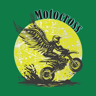 Motocross Biker is a life on the Road T-Shirt