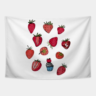 Strawberry Dream Tapestry