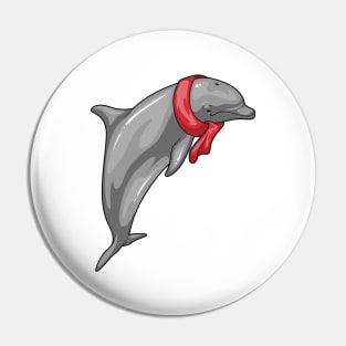 Dolphin Scarf Pin