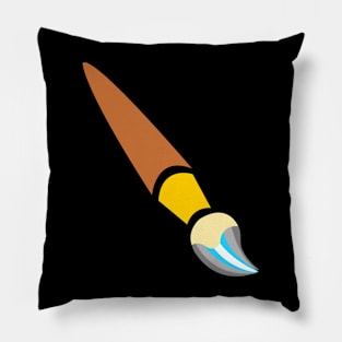 Demiboy Pride Flag Paintbrush Pillow