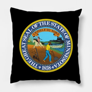 Seal of Minnesota Pillow