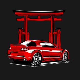 Mazda RX 8 Red T-Shirt