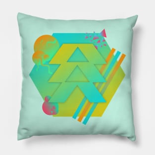 Retrohunt V2 Pillow