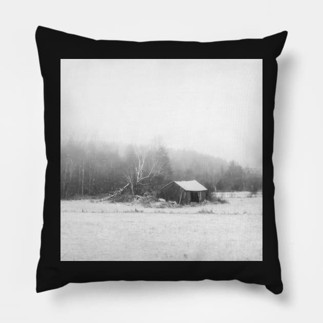 Winter Begins Pillow by MikaelJenei