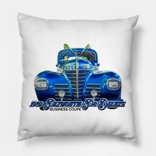 1939 Plymouth P8 Deluxe Business Coupe Pillow