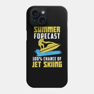 Funny Jet Ski Skiing Jetski Riding Gift Phone Case