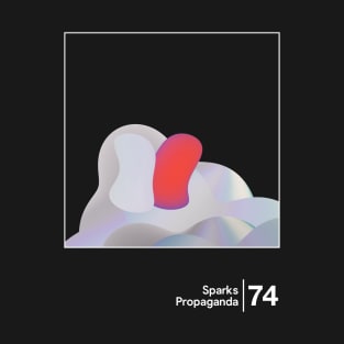 Sparks - Propaganda / Minimalist Style Graphic Design T-Shirt