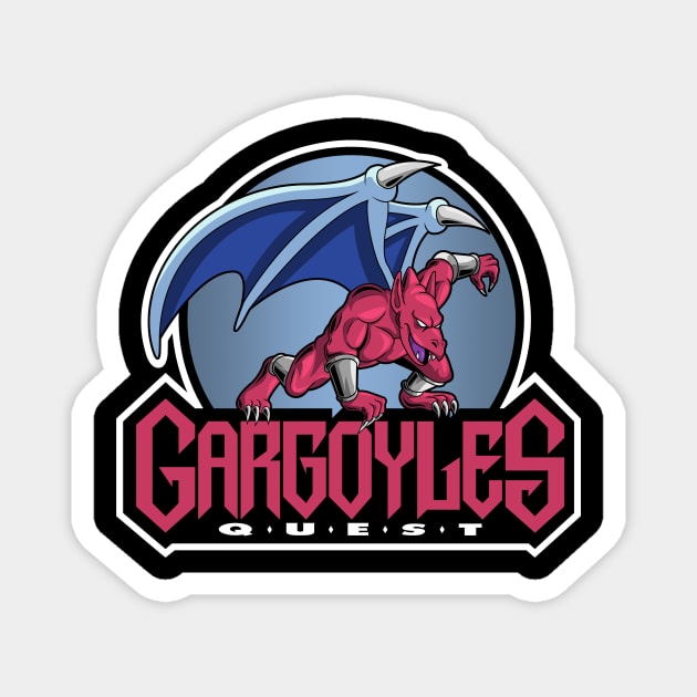 Gargoyle's Quest the TV Series Magnet by nextodie