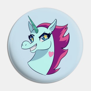 Chibi Pony head Pin